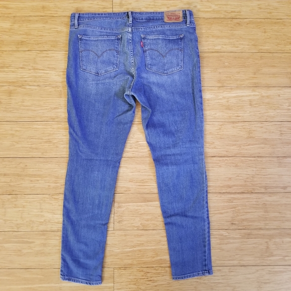 Women's Levi's 711 Medium Wash Skinny Denim Jeans Size 30 - Picture 12 of 12